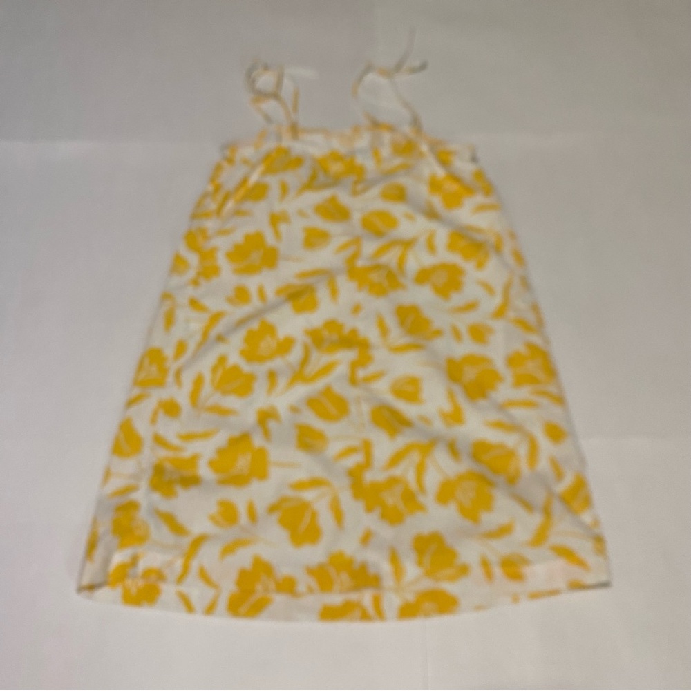 ❤️Old Navy Floral And White Yellow Women’s Sun Dress - Picture 5 of 5